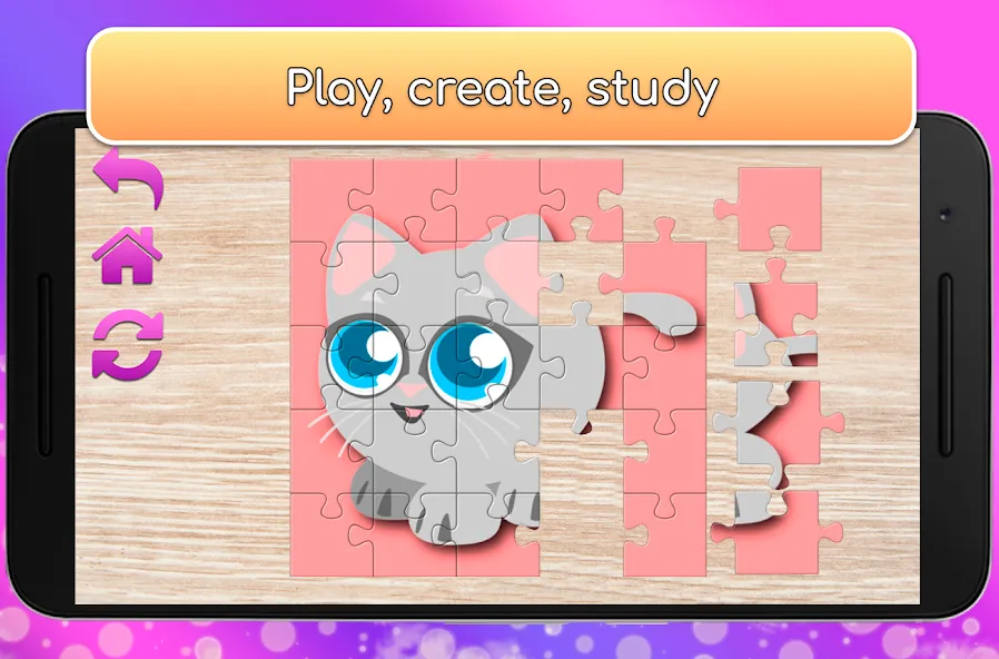 Kids Games for Girls. Puzzles  [МОД Много денег] Screenshot 3