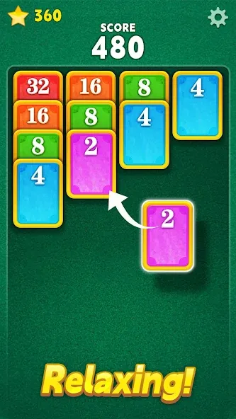 Merge Card Puzzle  [МОД Unlimited Money] Screenshot 1