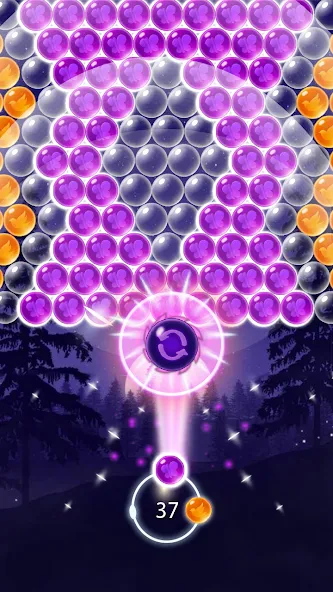 Bubble Shooter Magic Forest (Бабл шутер Магик Форест)  [МОД Все открыто] Screenshot 3