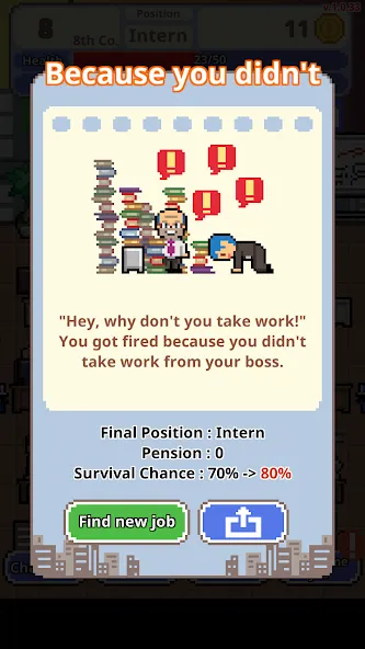 Don't get fired!  [МОД Меню] Screenshot 3