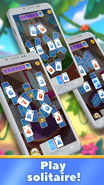 Emily's Hotel Solitaire  [МОД Unlocked] Screenshot 4