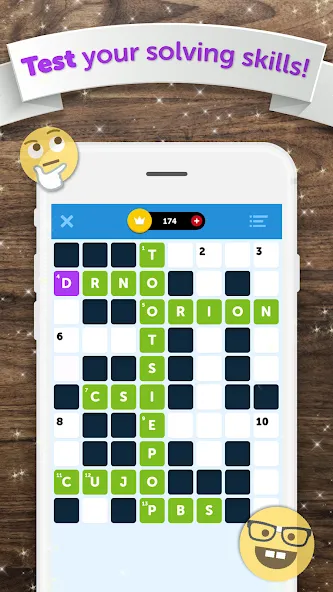 Crossword Quiz (Кроссворд Квиз)  [МОД Бесконечные деньги] Screenshot 1