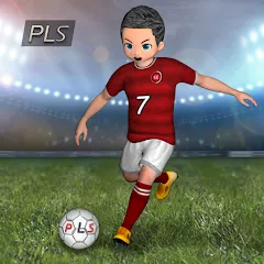 Взлом Pro League Soccer (Про лига футбола)  [МОД Меню] - полная версия apk на Андроид