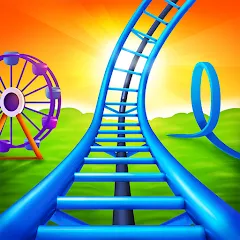 Взломанная Real Coaster: Idle Game (Реал Коастер)  [МОД Много монет] - полная версия apk на Андроид