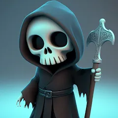 Скачать взломанную Necromancer Hero: Skeletons 3D (Некромантгерой)  [МОД Бесконечные деньги] - стабильная версия apk на Андроид