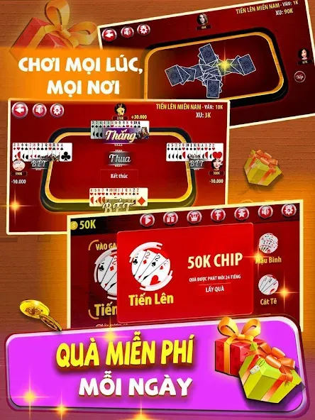 Tiến Lên Miền Nam - Tien Len  [МОД Menu] Screenshot 3