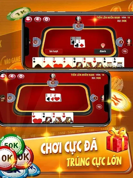 Tiến Lên Miền Nam - Tien Len  [МОД Menu] Screenshot 5