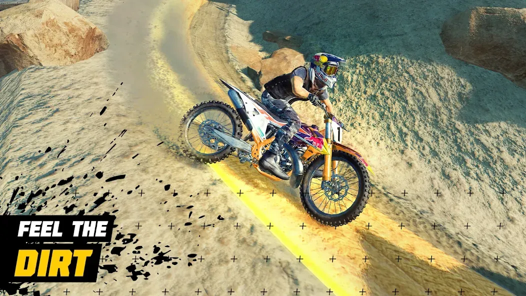 Dirt Bike Unchained: MX Racing (Дерт Байк Анчейнд)  [МОД Бесконечные деньги] Screenshot 4