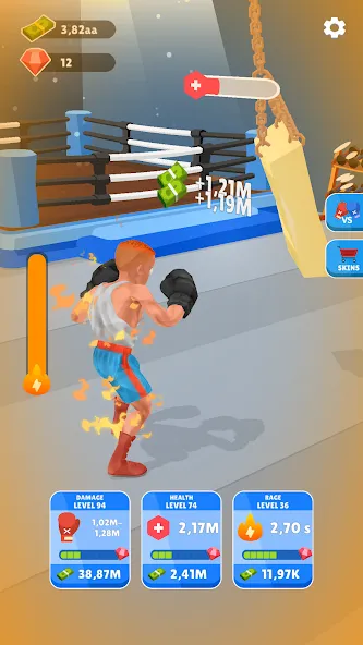 Tap Punch - 3D Boxing (Тап Панч)  [МОД Все открыто] Screenshot 1