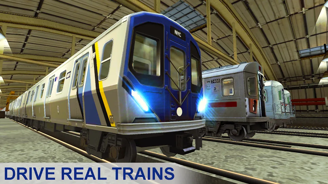 Subway Train Simulator  [МОД Много монет] Screenshot 1