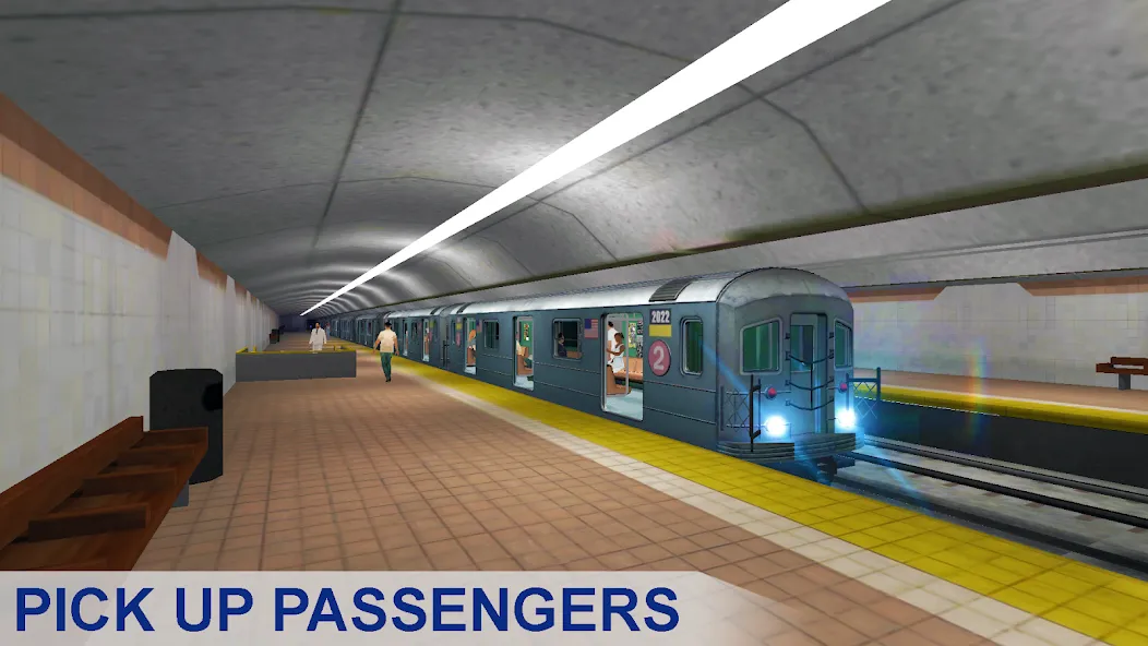 Subway Train Simulator  [МОД Много монет] Screenshot 2