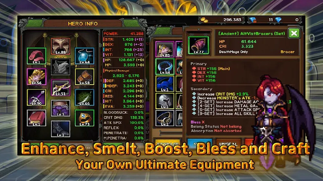 Bless & Magic: Idle RPG game  [МОД Mega Pack] Screenshot 1