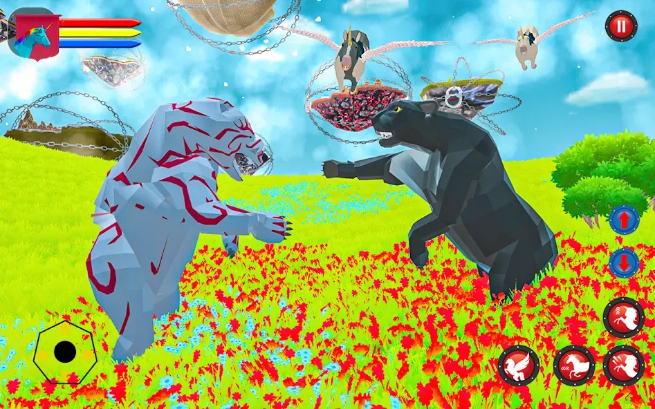 Flying Unicorn Pegasus Games  [МОД Много денег] Screenshot 4