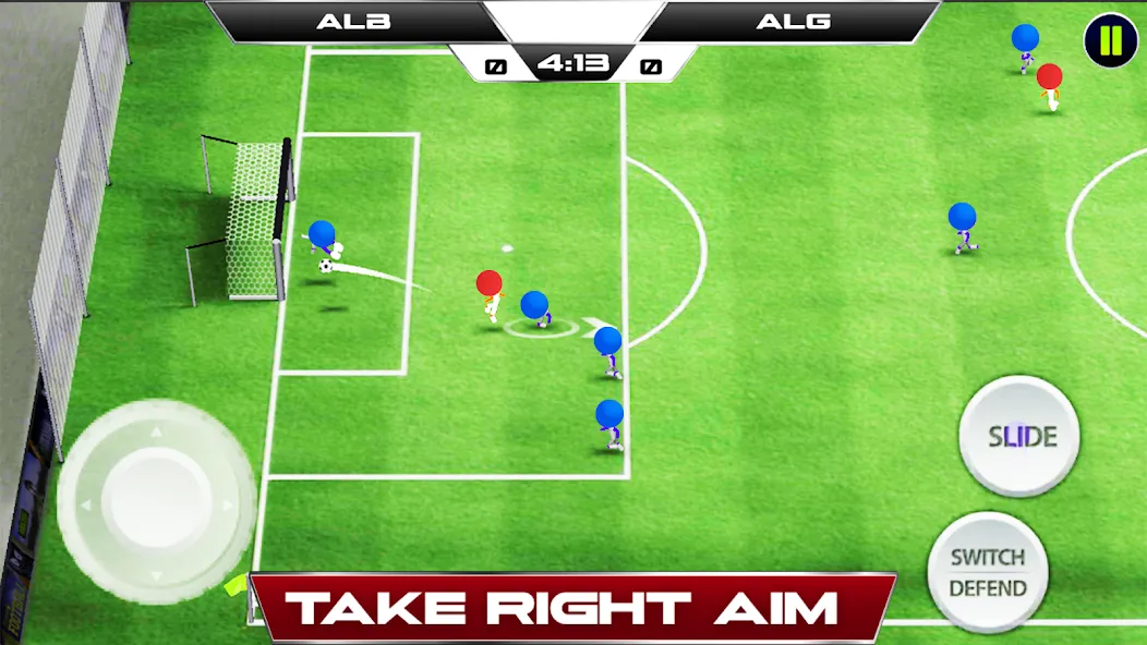 Stickman Soccer Football Game  [МОД Mega Pack] Screenshot 3