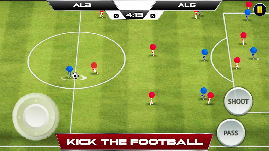 Stickman Soccer Football Game  [МОД Mega Pack] Screenshot 4