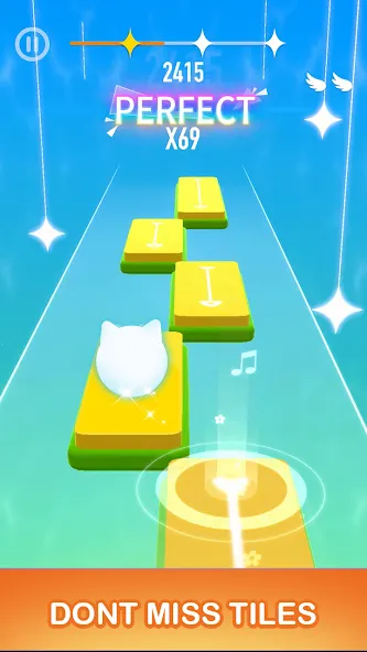 Dancing Cats - Cute Music Game (Дансинг Кэтс)  [МОД Mega Pack] Screenshot 2