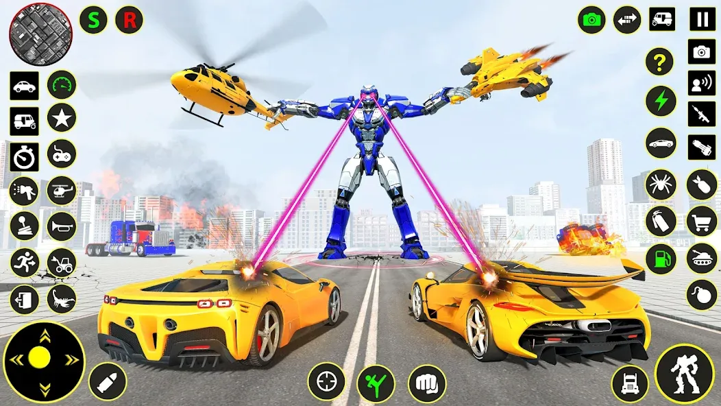 Truck Game - Car Robot Games  [МОД Unlimited Money] Screenshot 3