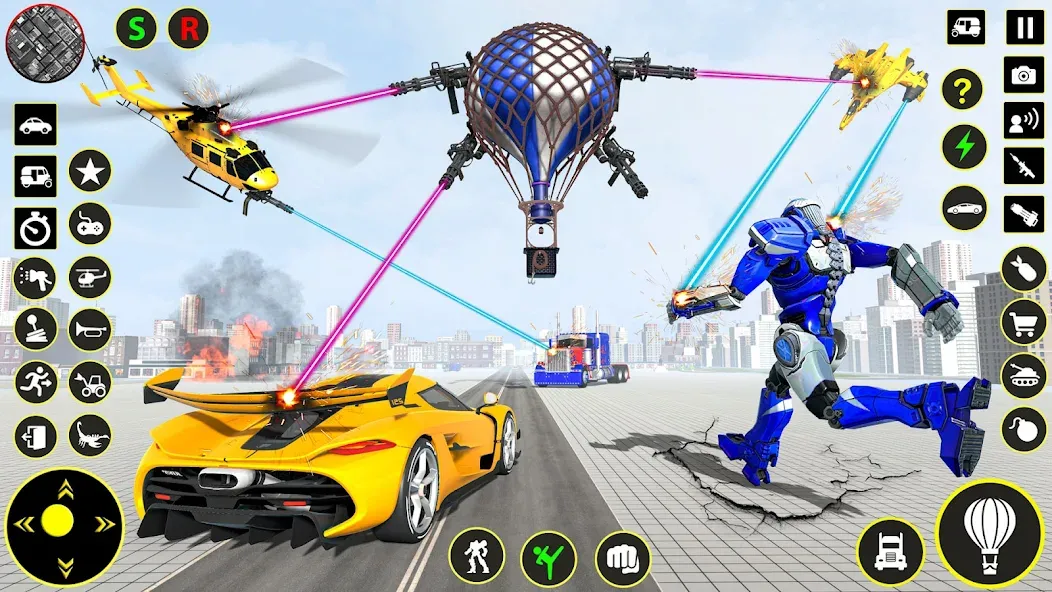 Truck Game - Car Robot Games  [МОД Unlimited Money] Screenshot 4