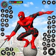 Скачать взлом Spider Rope Games - Crime Hero  [МОД Меню] - стабильная версия apk на Андроид