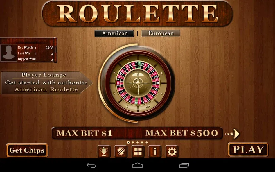 Roulette - Casino Style! (Рулетка)  [МОД Unlimited Money] Screenshot 4