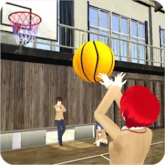 Взломанная School Basket (Школьная корзина)  [МОД Mega Pack] - последняя версия apk на Андроид