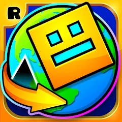 Взлом Geometry Dash World (Геометри Дэш Ворлд)  [МОД Бесконечные монеты] - полная версия apk на Андроид