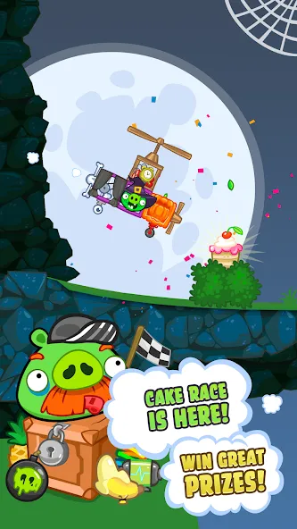 Bad Piggies (Бэд Пиггиз)  [МОД Unlocked] Screenshot 2