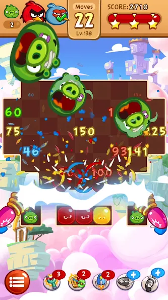 Angry Birds Blast (Энгри Бердс Бласт)  [МОД Много денег] Screenshot 4