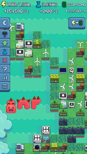 Reactor - Energy Sector Tycoon  [МОД Бесконечные деньги] Screenshot 2