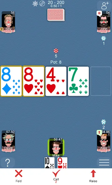 Poker Online  [МОД Mega Pack] Screenshot 1