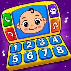 Скачать взлом Baby Games: Piano & Baby Phone (Бейби Геймс)  [МОД Бесконечные деньги] - полная версия apk на Андроид