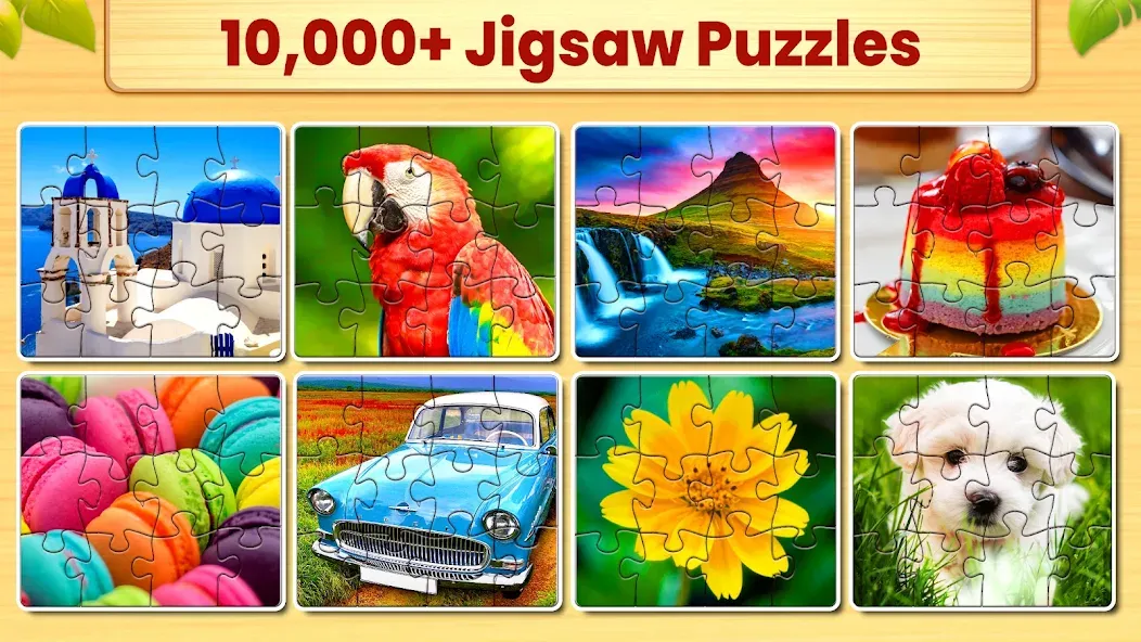 Jigsaw Puzzles: Picture Puzzle  [МОД Все открыто] Screenshot 2