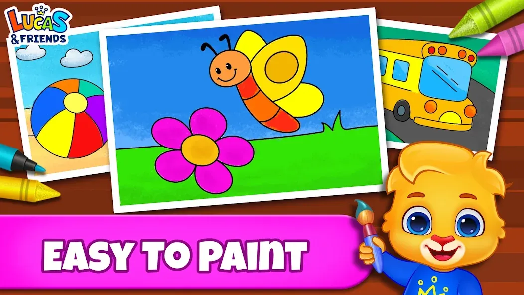 Coloring Games: Color & Paint  [МОД Много денег] Screenshot 1