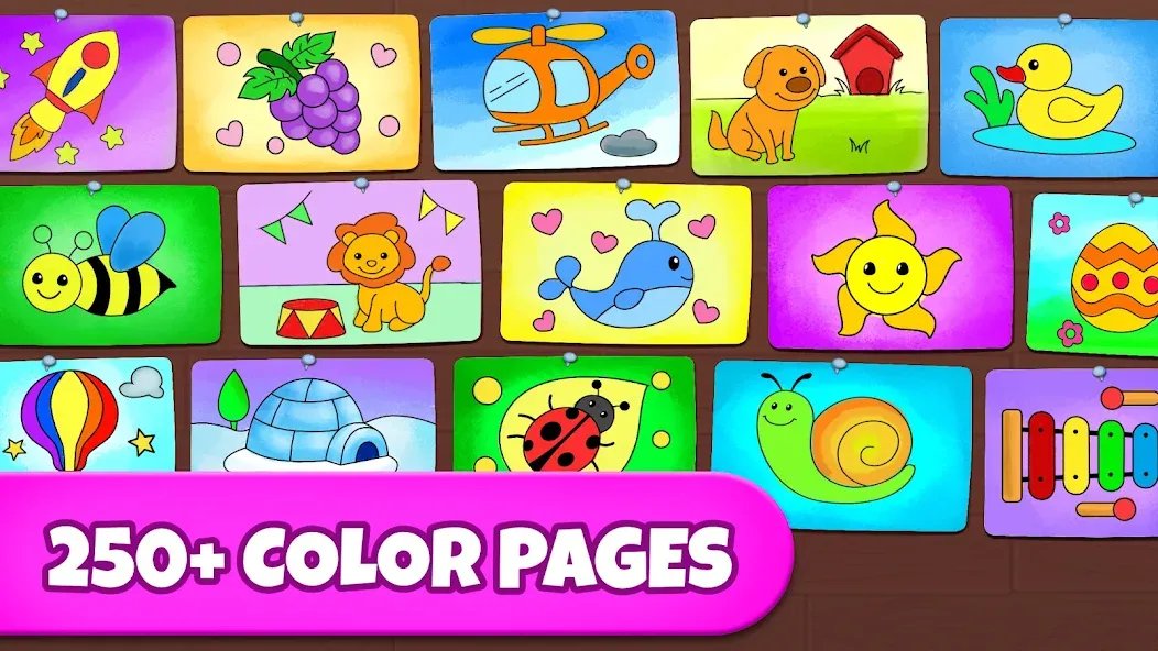 Coloring Games: Color & Paint  [МОД Много денег] Screenshot 4