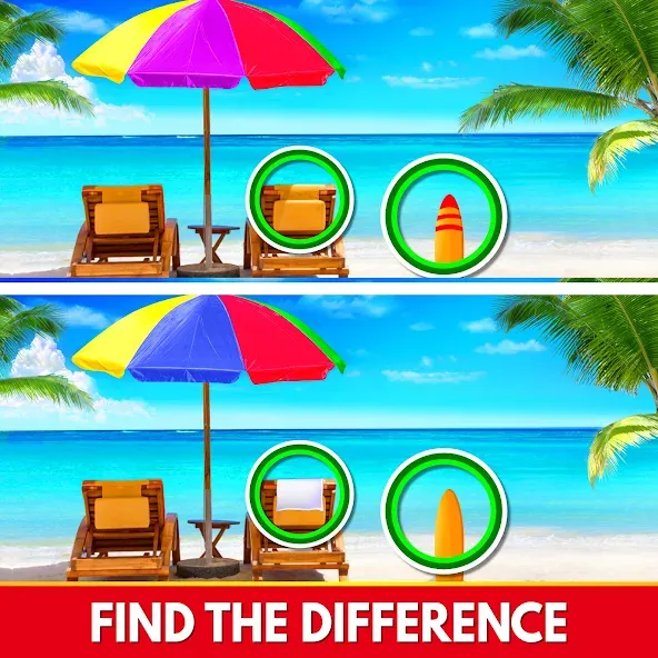 Find The Differences - Spot it  [МОД Menu] Screenshot 1