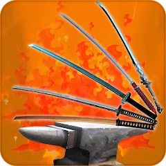 Взлом Katana Collection : blacksmith  [МОД Mega Pack] - последняя версия apk на Андроид