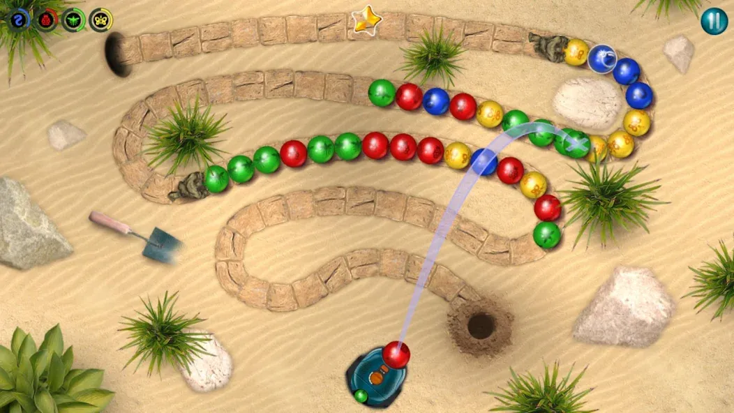 Marbles Garden (Марблс Гарден)  [МОД Бесконечные монеты] Screenshot 3