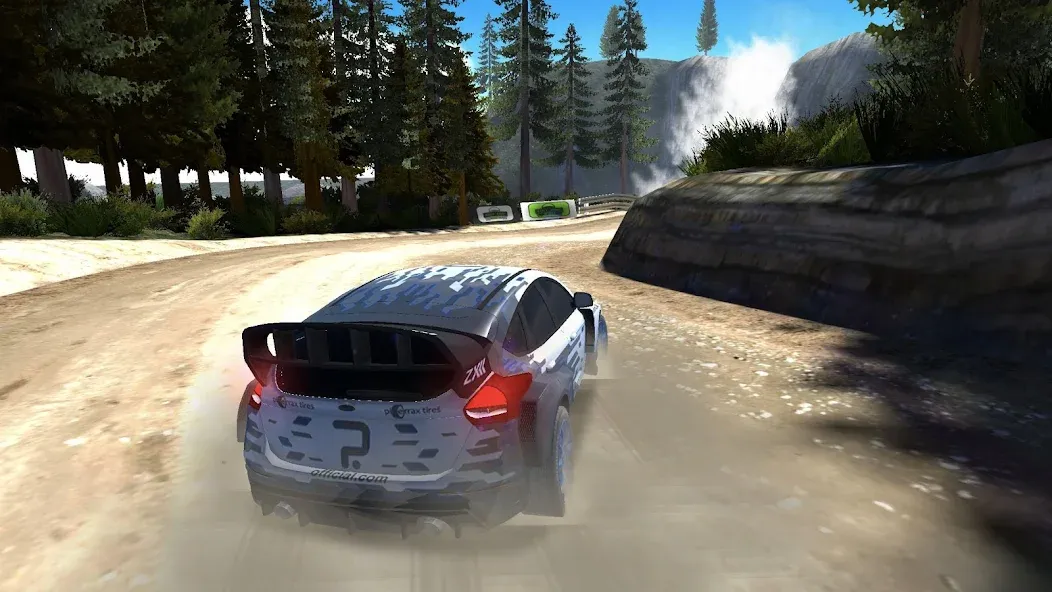 Rally Racer Dirt  [МОД Все открыто] Screenshot 1