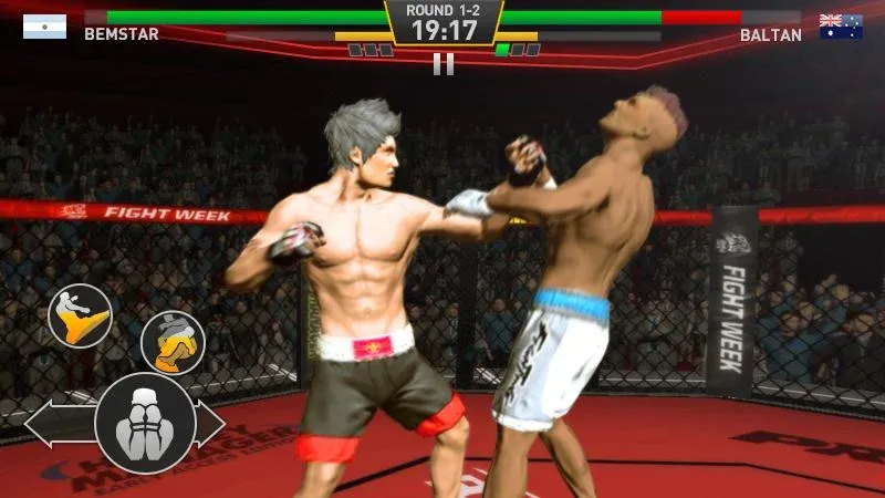 Fighting Star  [МОД Много монет] Screenshot 3