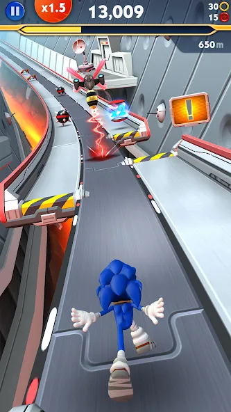 Sonic Dash 2: Sonic Boom Run (Соник Дэш 2)  [МОД Много денег] Screenshot 3