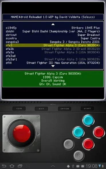 MAME4droid  (0.139u1) (МАМЕ4дроид)  [МОД Unlocked] Screenshot 3