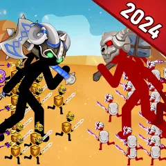 Взломанная Stick Dynasty (Стритмен Баттл Уор)  [МОД Меню] - полная версия apk на Андроид