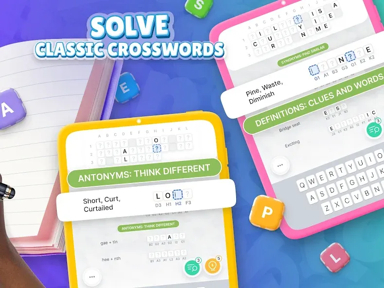 Acrostics－Cross Word Puzzles  [МОД Menu] Screenshot 5