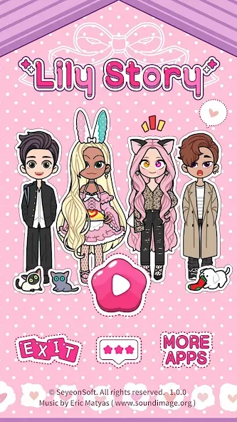 Lily Story : Dress Up Game  [МОД Unlimited Money] Screenshot 1