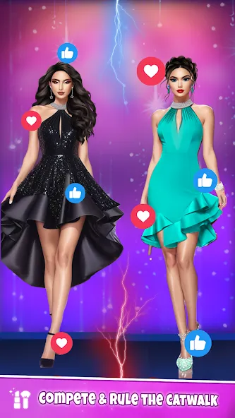 Fashion Artist: Makeup Game  [МОД Unlimited Money] Screenshot 2