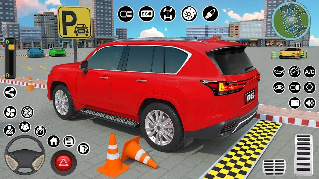 Real Car Parking : Prado Games  [МОД Бесконечные деньги] Screenshot 1