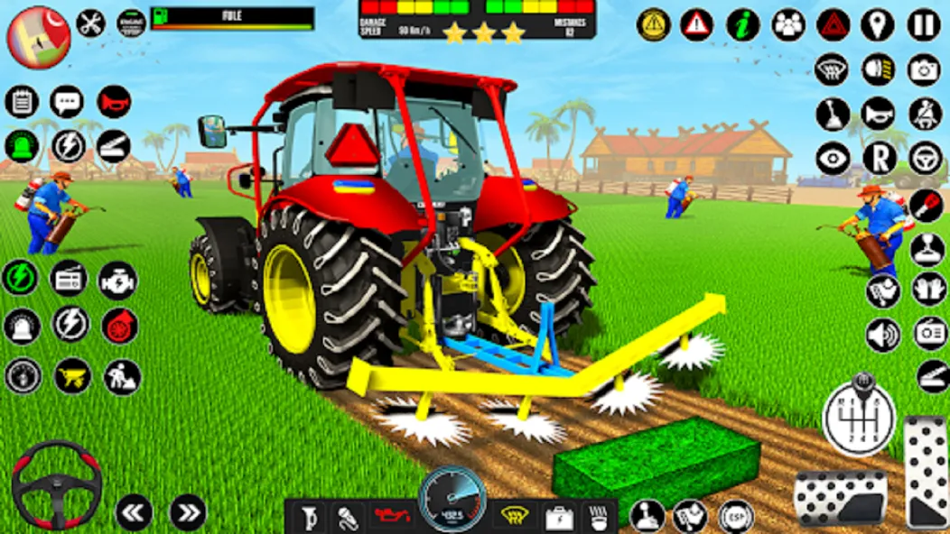 Indian Tractor Driving Game 3D (Фарминг Геймс)  [МОД Бесконечные монеты] Screenshot 5