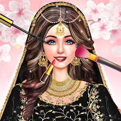 Скачать взломанную Makeup, Fashion Dress up Games  [МОД Много денег] - полная версия apk на Андроид