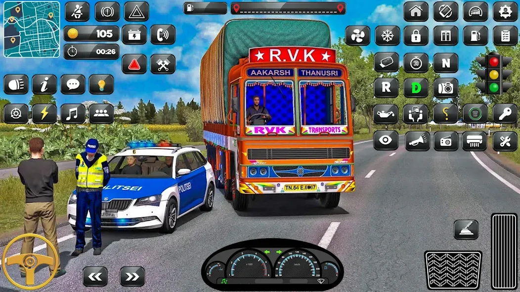 Indian Truck Driver Simulator  [МОД Mega Pack] Screenshot 5