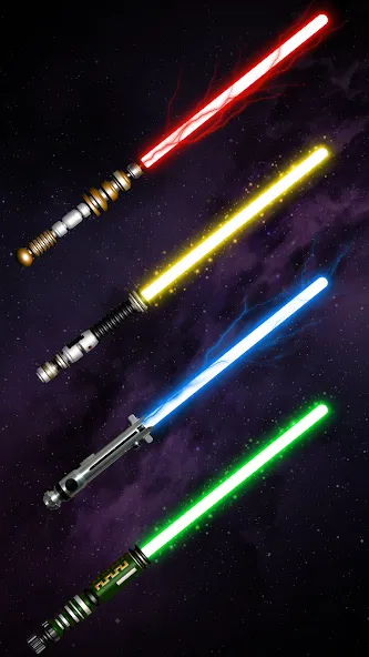 Lightsaber Gun Simulator  [МОД Бесконечные монеты] Screenshot 1